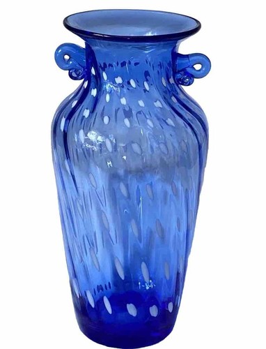 Vortice blu colbalto soffiato
