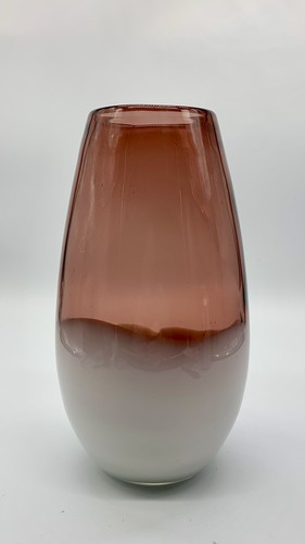 Vaso ametista bicolore - , pesante